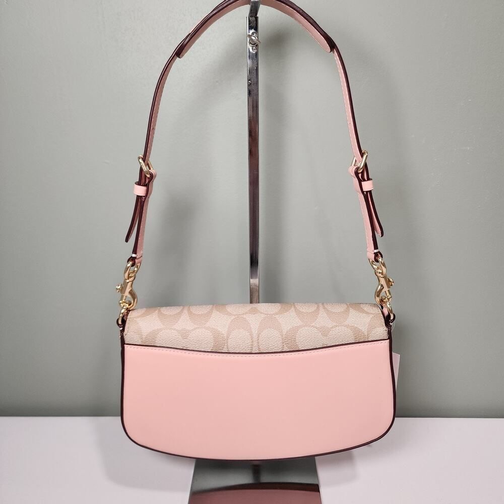 NWT CU395 Coach X Observed By Us Andrea Shoulder Bag Signature Kirsten Dunst - Picture 5 of 7
